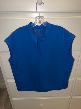 Figs rafaela scrub set - royal blue